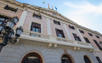 Façana de l'Ajuntament de Sabadell | Arxiu